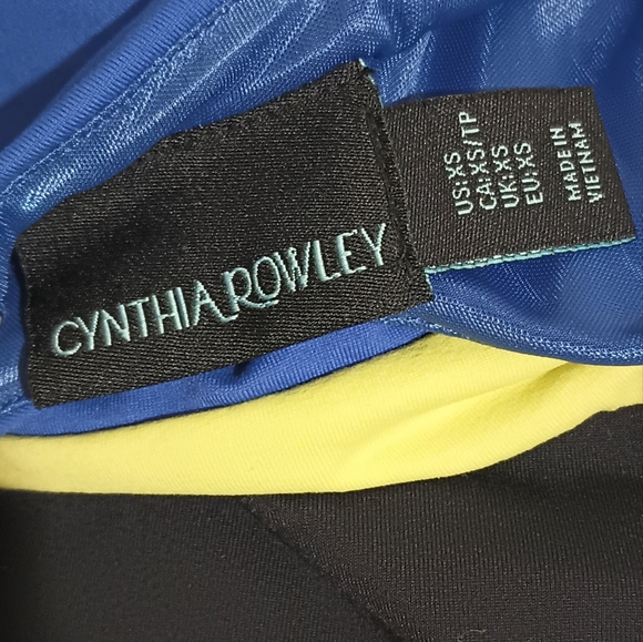 Cynthia Rowley Dress, Colorblock Dress, Size: XS - Picture 3 of 3